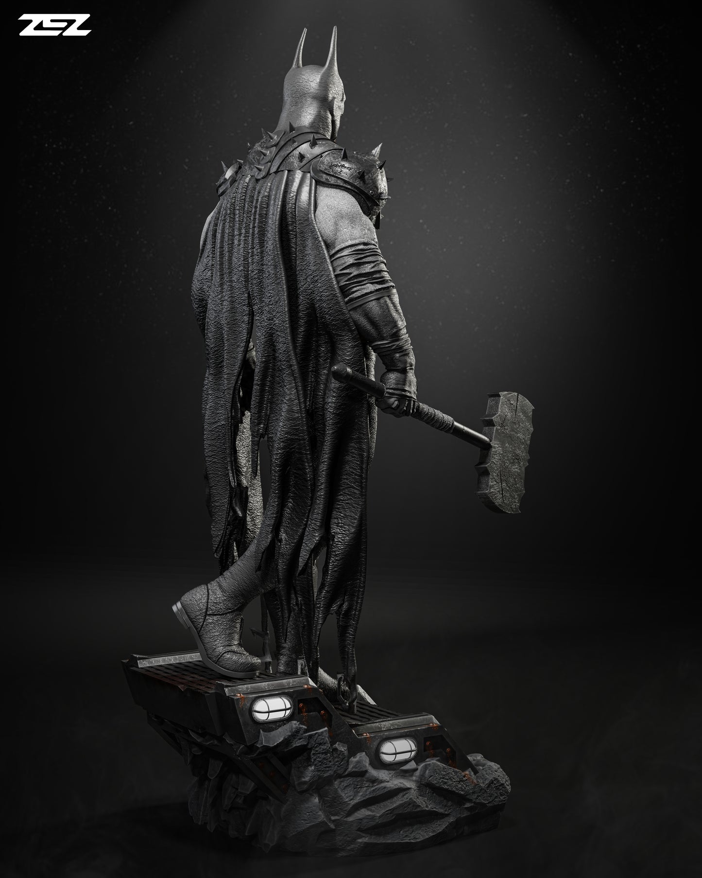 Batman Absolute Resin Sculpture Fan Art - MTO (ZEZ)