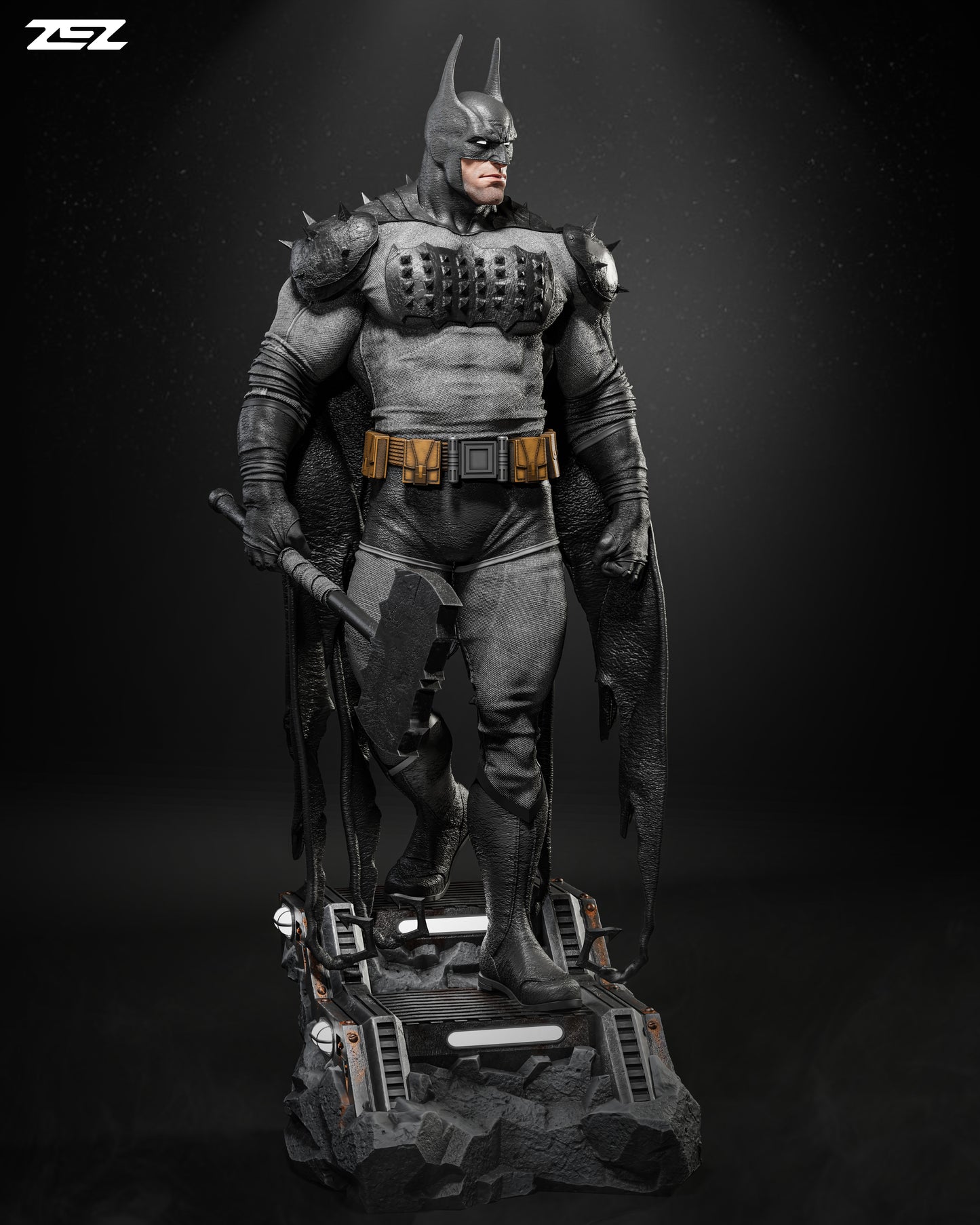 Batman Absolute Resin Sculpture Fan Art - MTO (ZEZ)