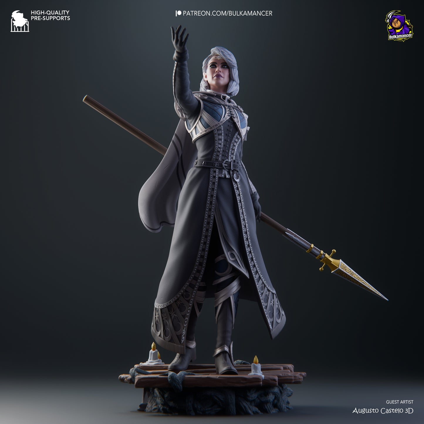 Baldur's Gate 3 Isobel Resin Fan Art - MTO