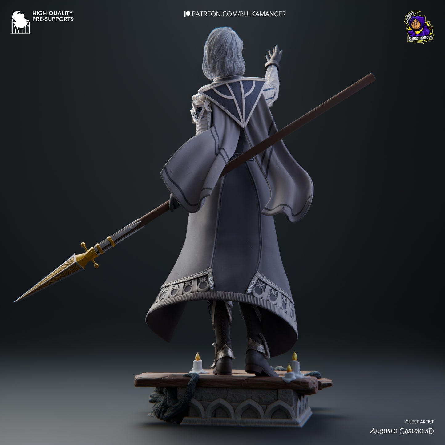 Baldur's Gate 3 Isobel Resin Fan Art - MTO