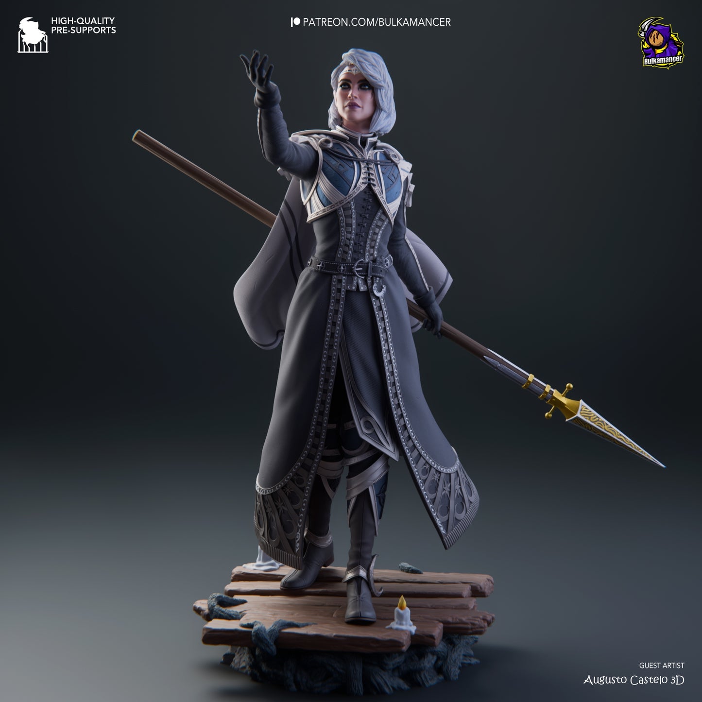 Baldur's Gate 3 Isobel Resin Fan Art - MTO