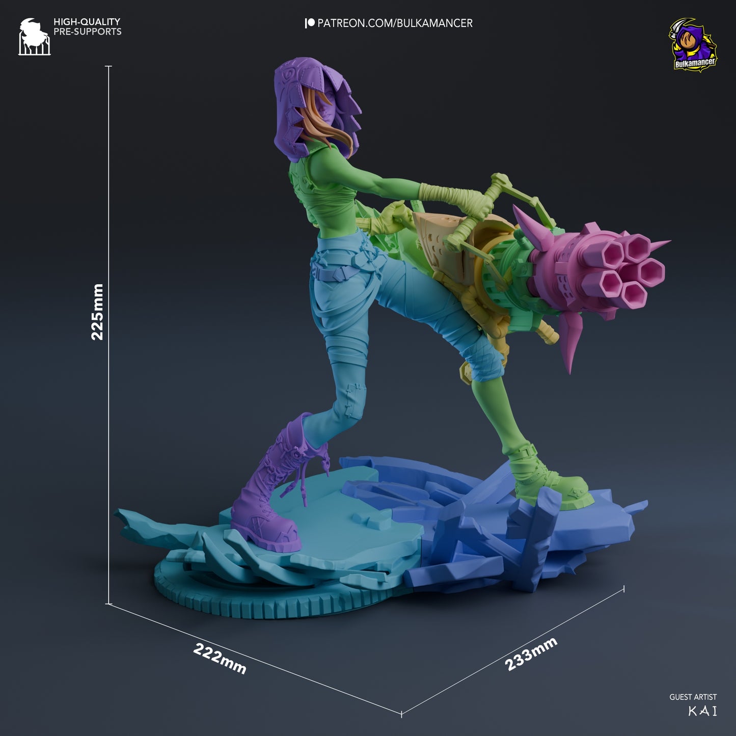 Jinx Resin Fan Art - MTO (Bulka)