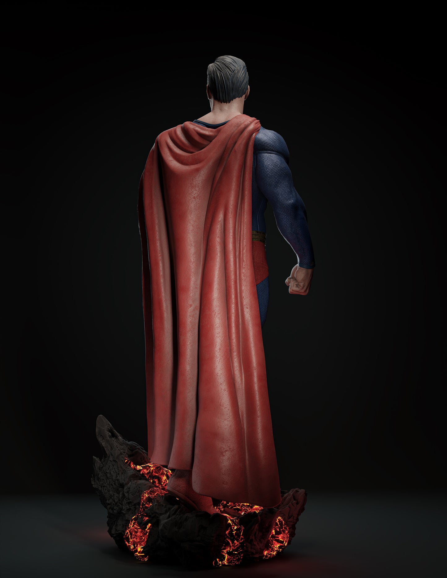 Superman Resin Sculpture Fan Art - MTO (SDO)