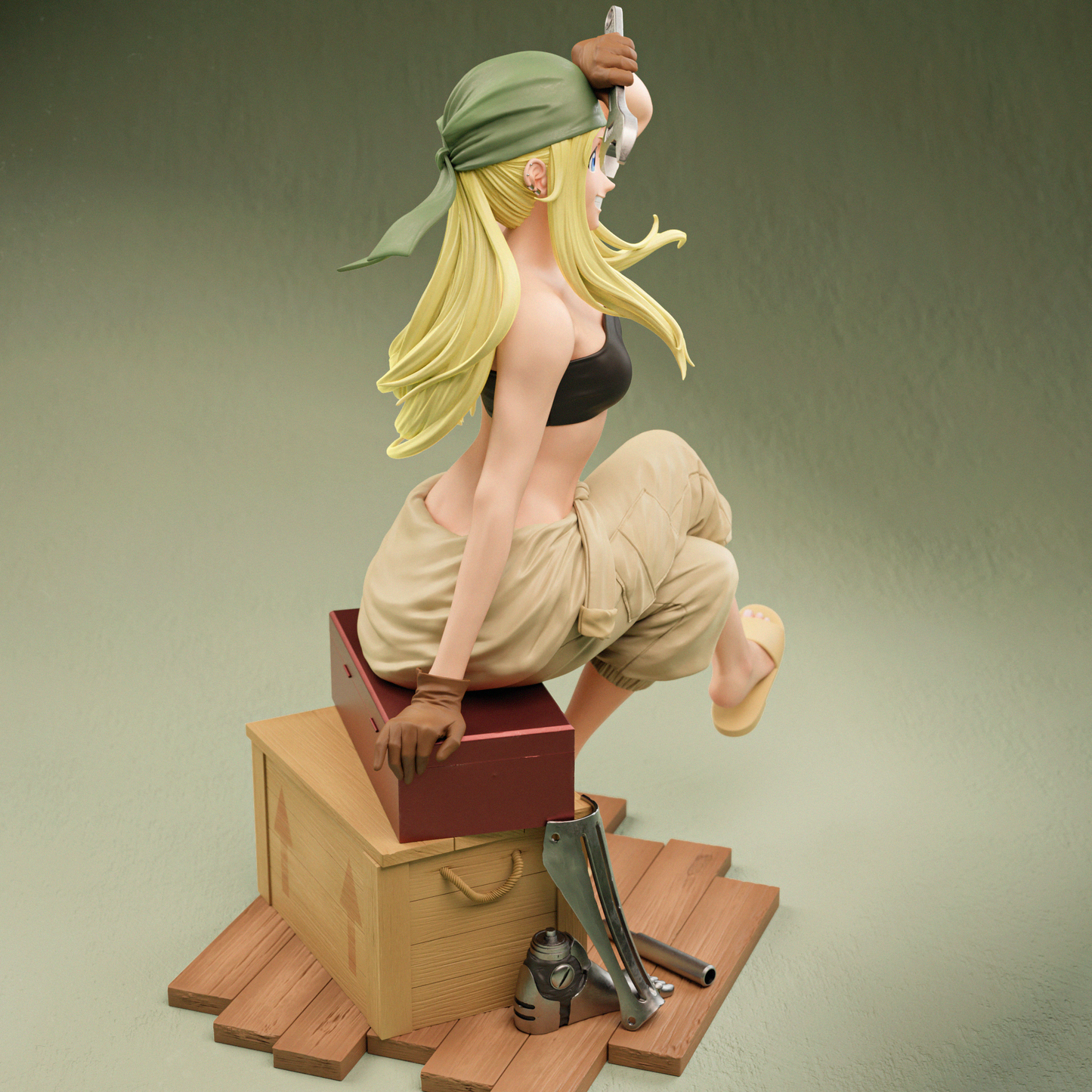 Winry Rockbell Resin Art - MTO (Design by CA3D)