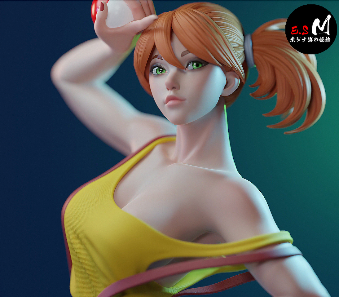 Misty Pokemon Resin Art (East Sea Monster Version)