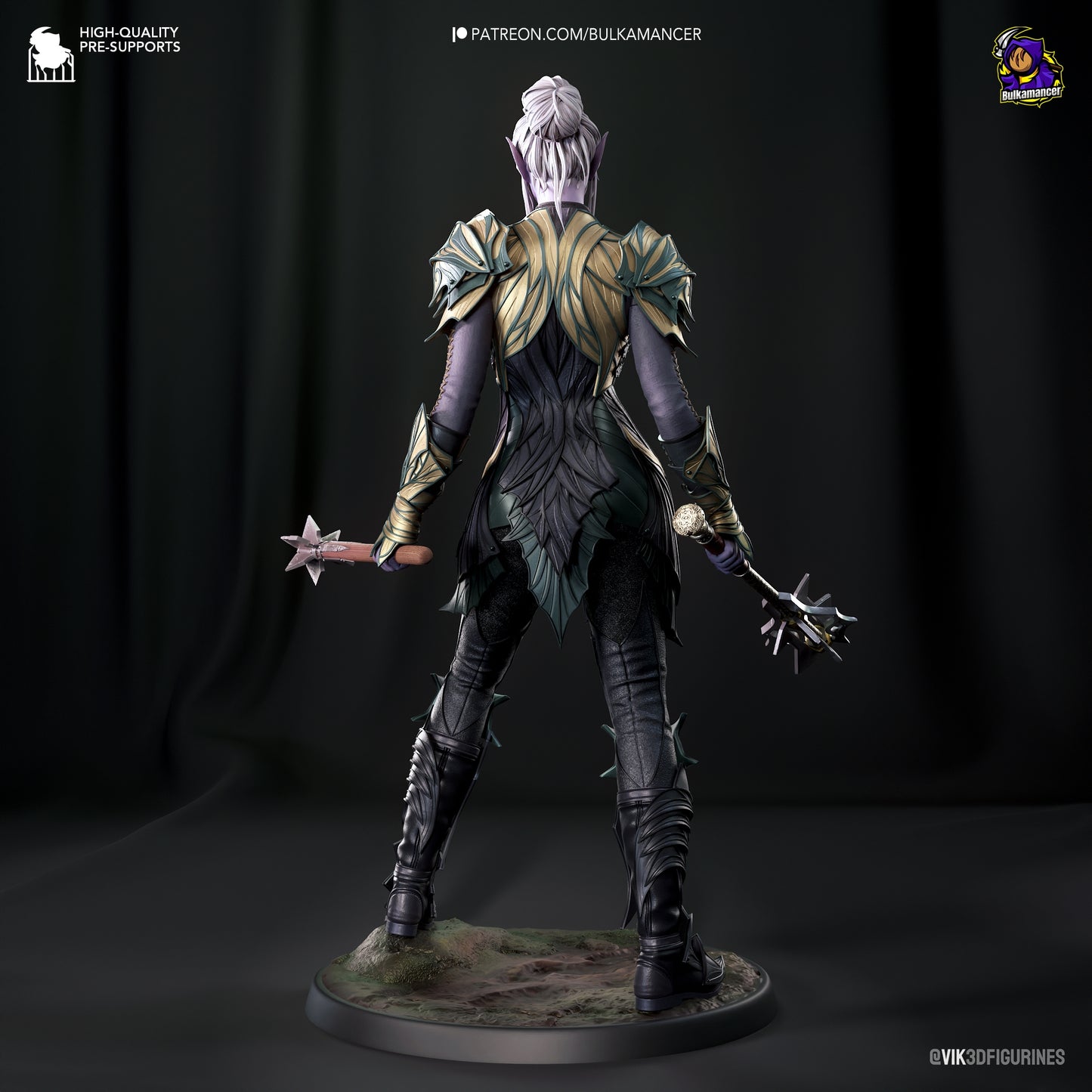 Minthara Baldur's Gate 3 Resin Fan Art Pro Painted - MTO