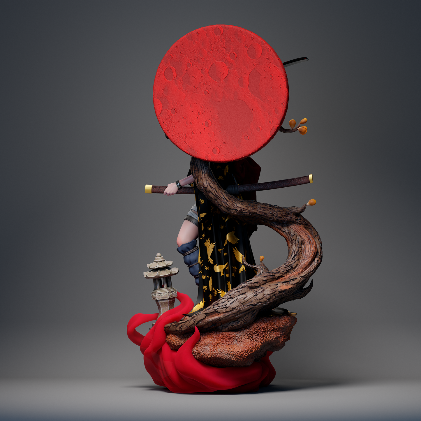 Oni Resin Fan Art (Design by CA3D Studios)