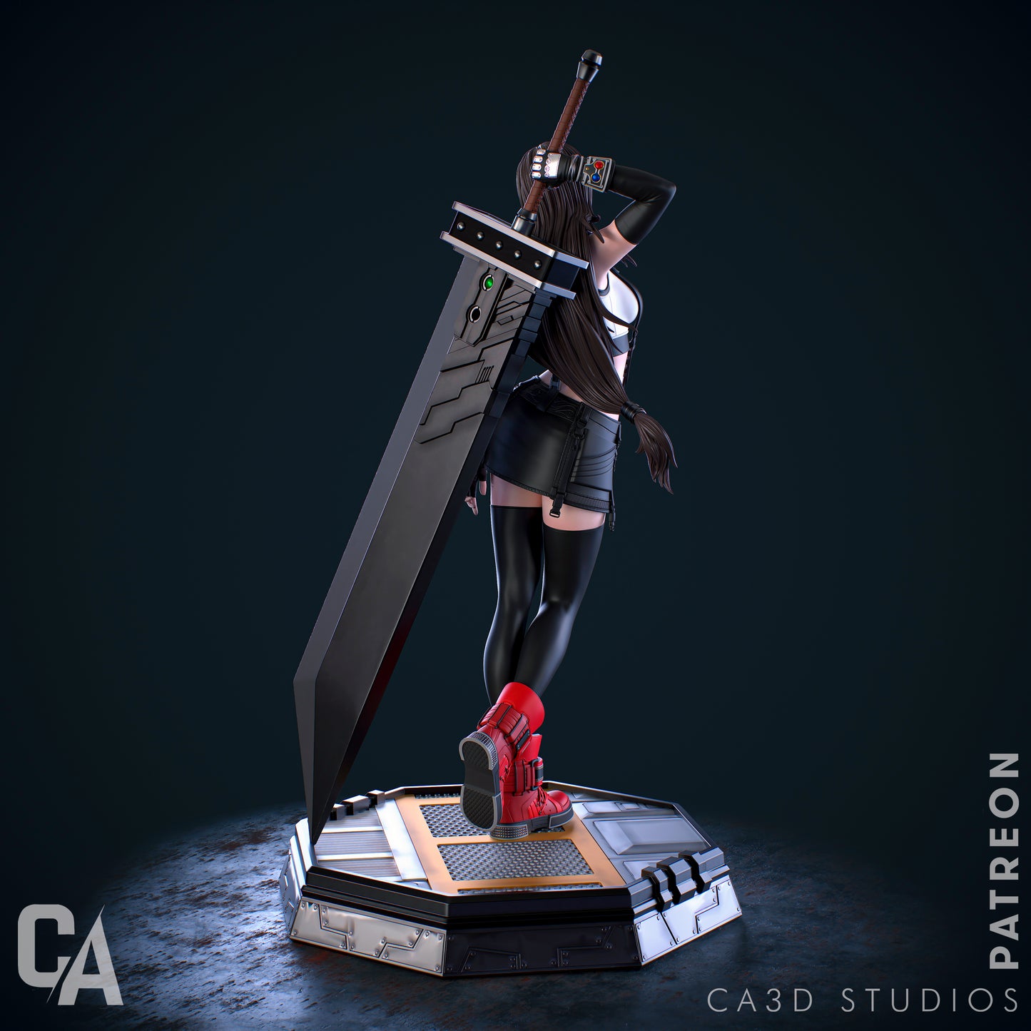 Tifa Lockhart Collectible Resin Fan Art - MTO