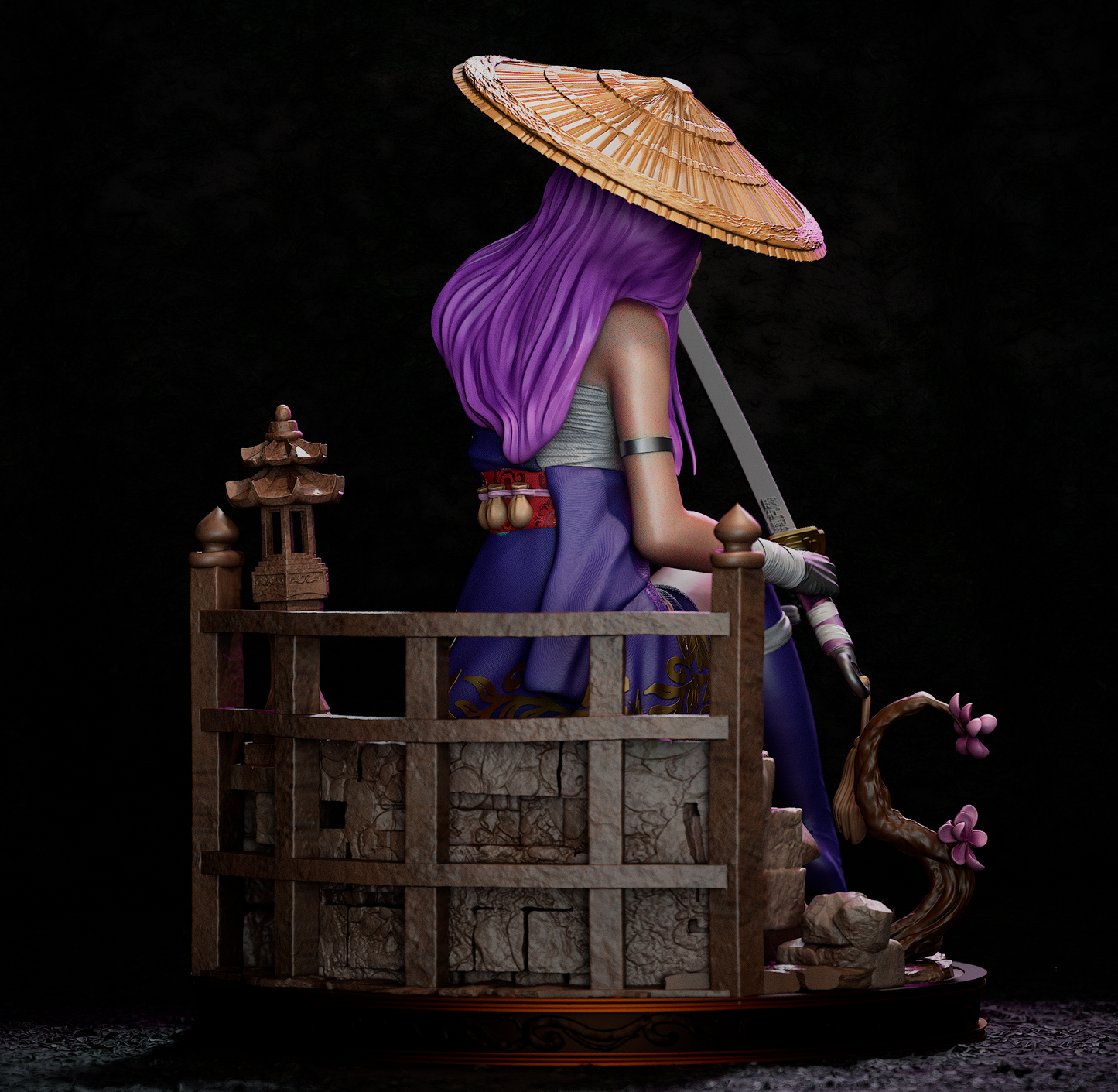 Psylocke Resin Fan Art - MTO (Design by CA3D 2025)