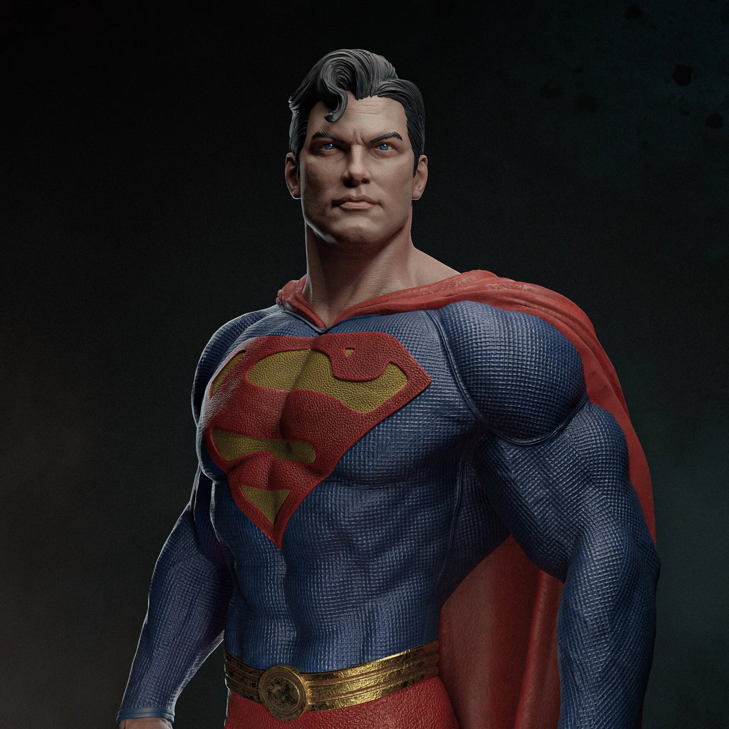 Superman Resin Sculpture Fan Art - MTO (SDO)