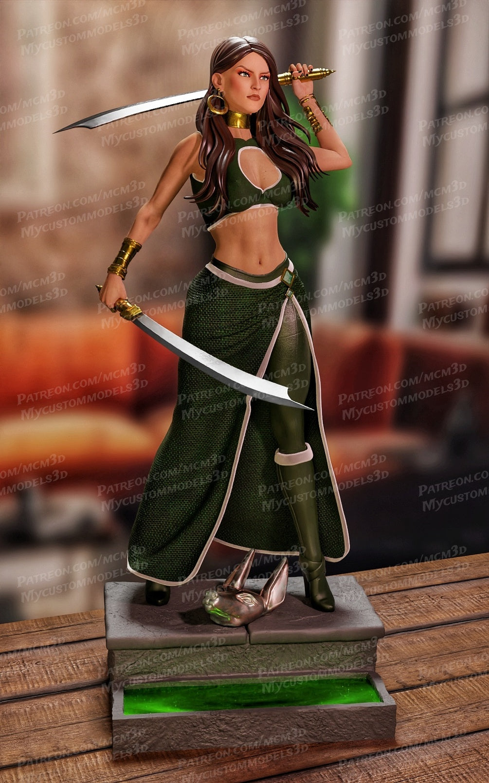 Talia Resin Art (Design by MCM3D Studios)