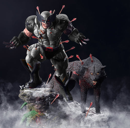 Wolverine Resin Fan Art - MTO (SS)
