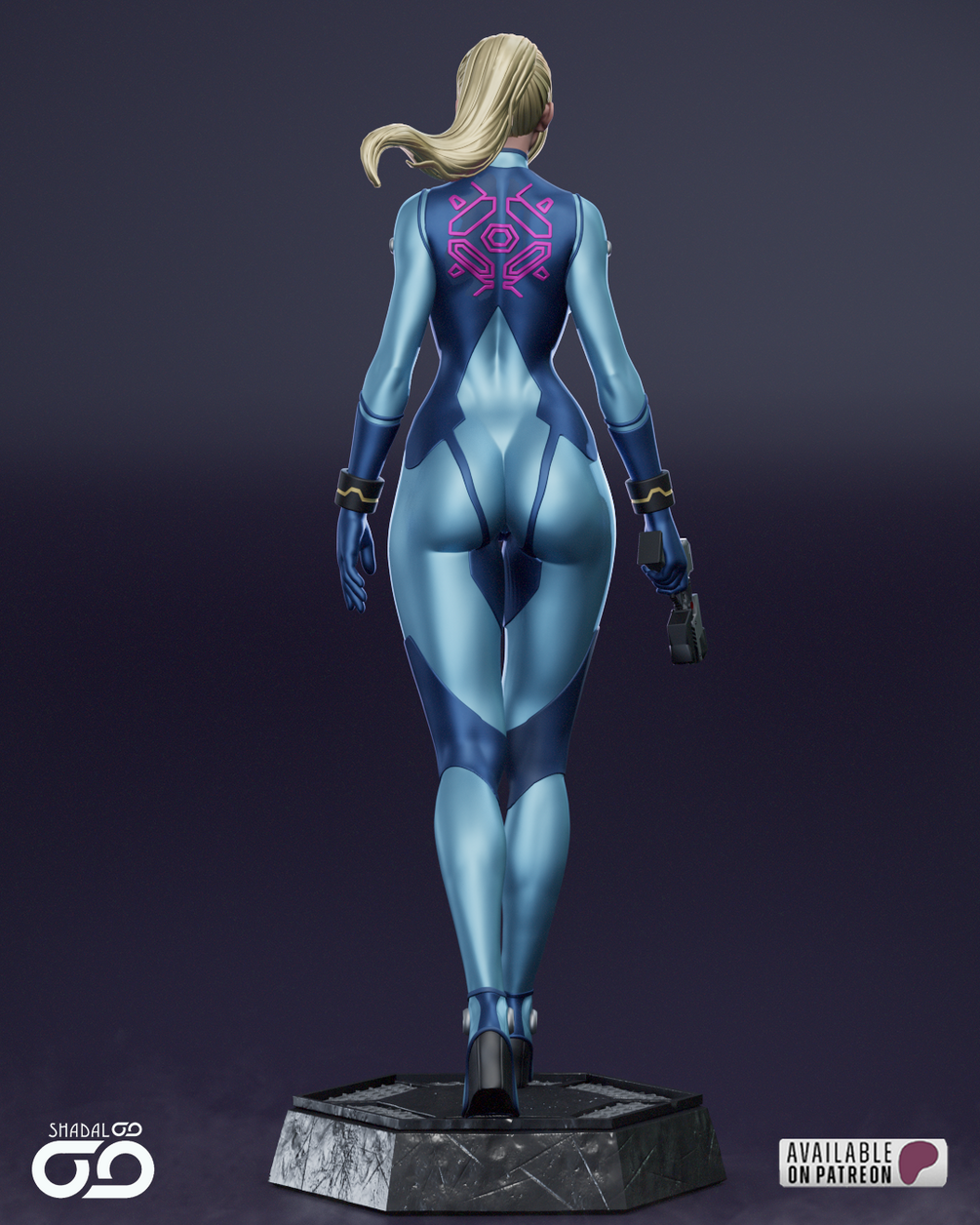 Samus Resin Art (Shadaloo)