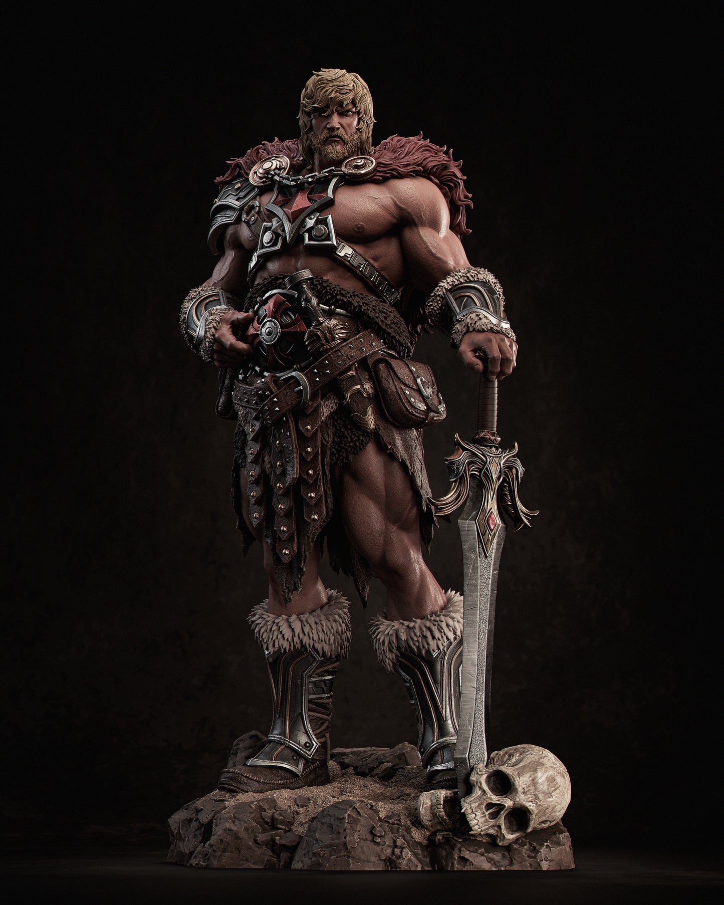 He Man Resin Art - MTO (Design by CA3D)