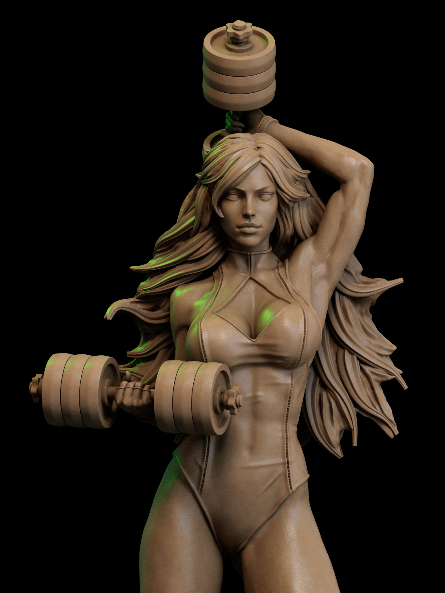 She-Hulk Resin Art - MTO (Design by CA3D)