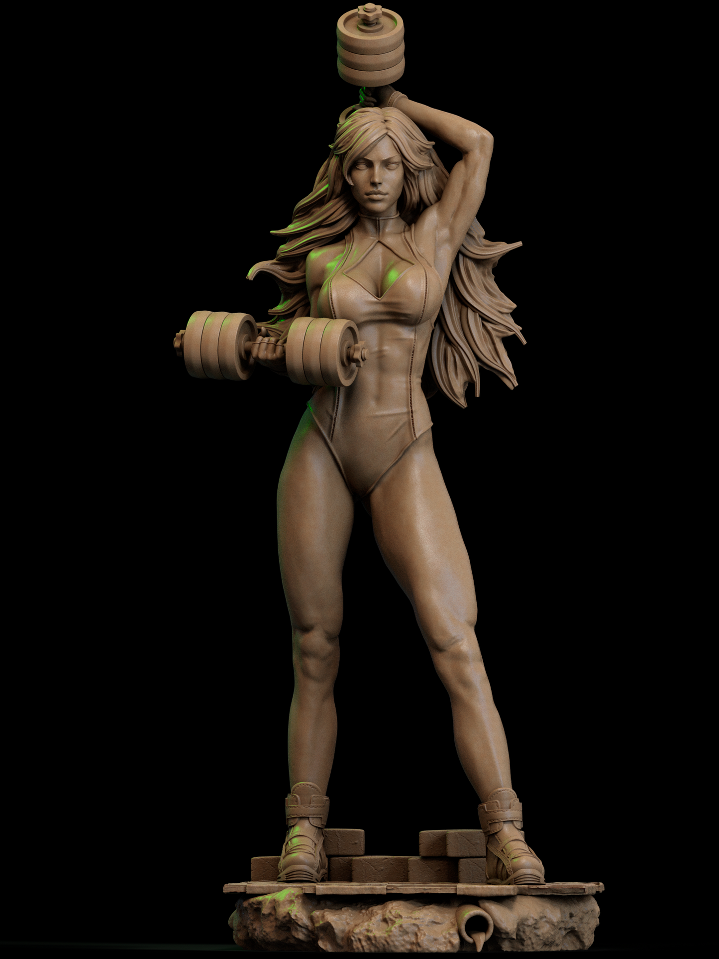 She-Hulk Resin Art - MTO (Design by CA3D)