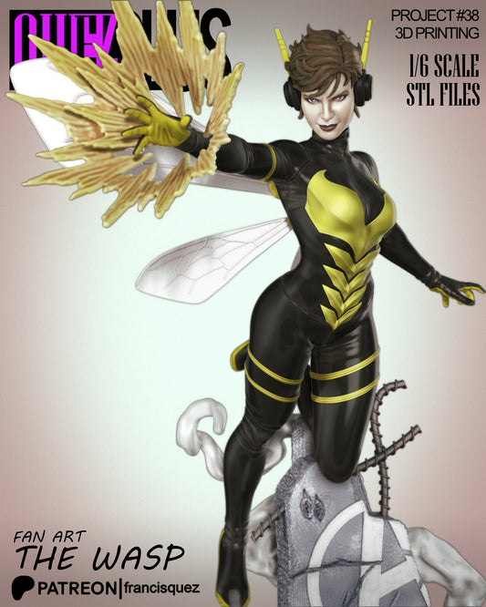 The Wasp Resin Fan Art Pro Painted - MTO (Quez)