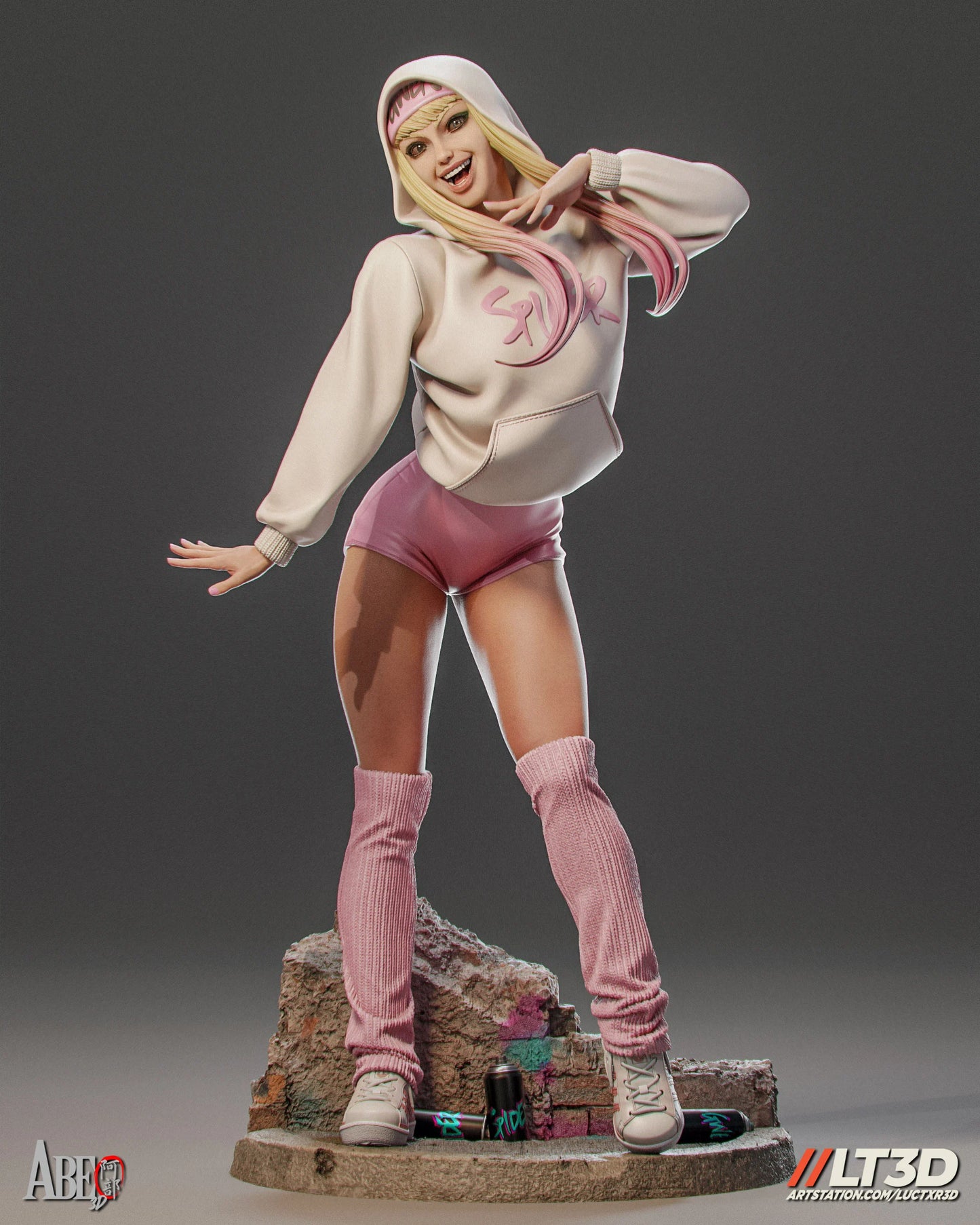 Gwen Stacy Resin Fan Art - MTO A3D