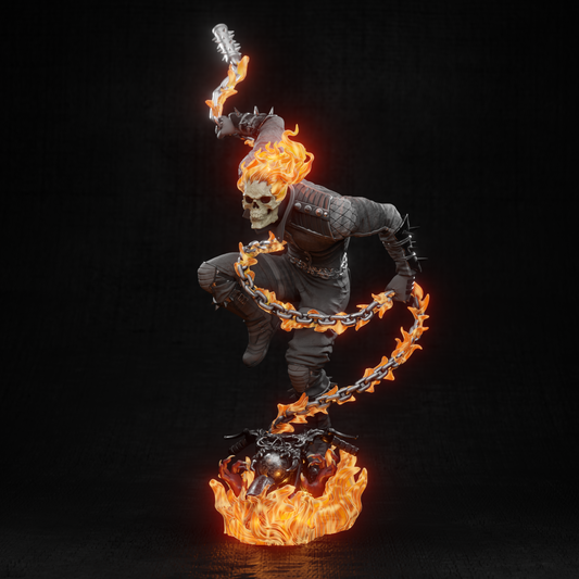 Ghost Rider Resin Fan Art - MTO (3DMind)