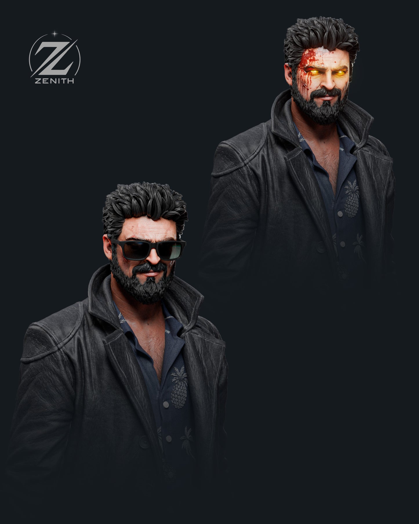 Butcher - The Boys Resin Art (Design by Zenith)