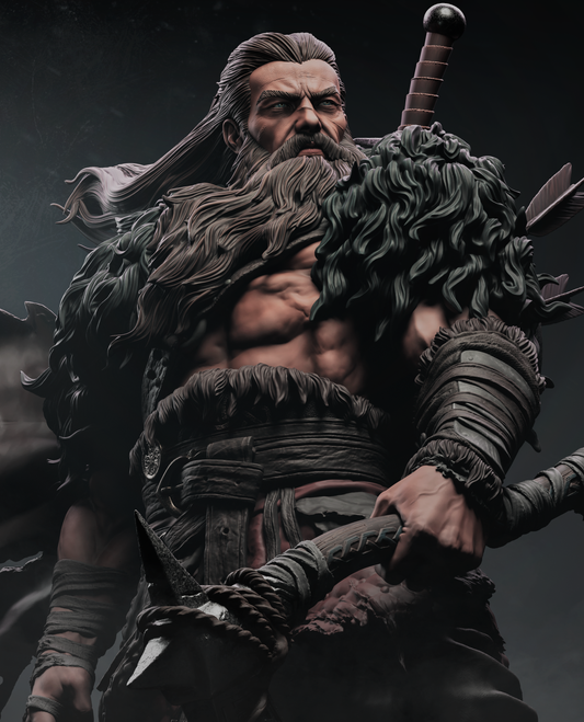 North Warrior Resin Art (Design by CA3D)