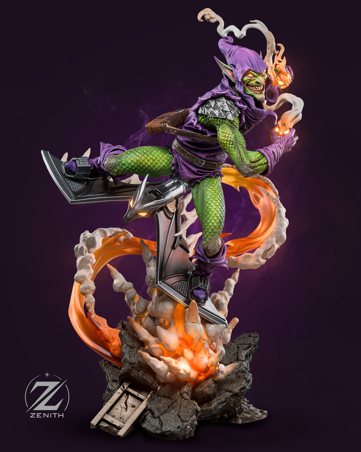 Green Goblin Resin Art (Design by Zenith)
