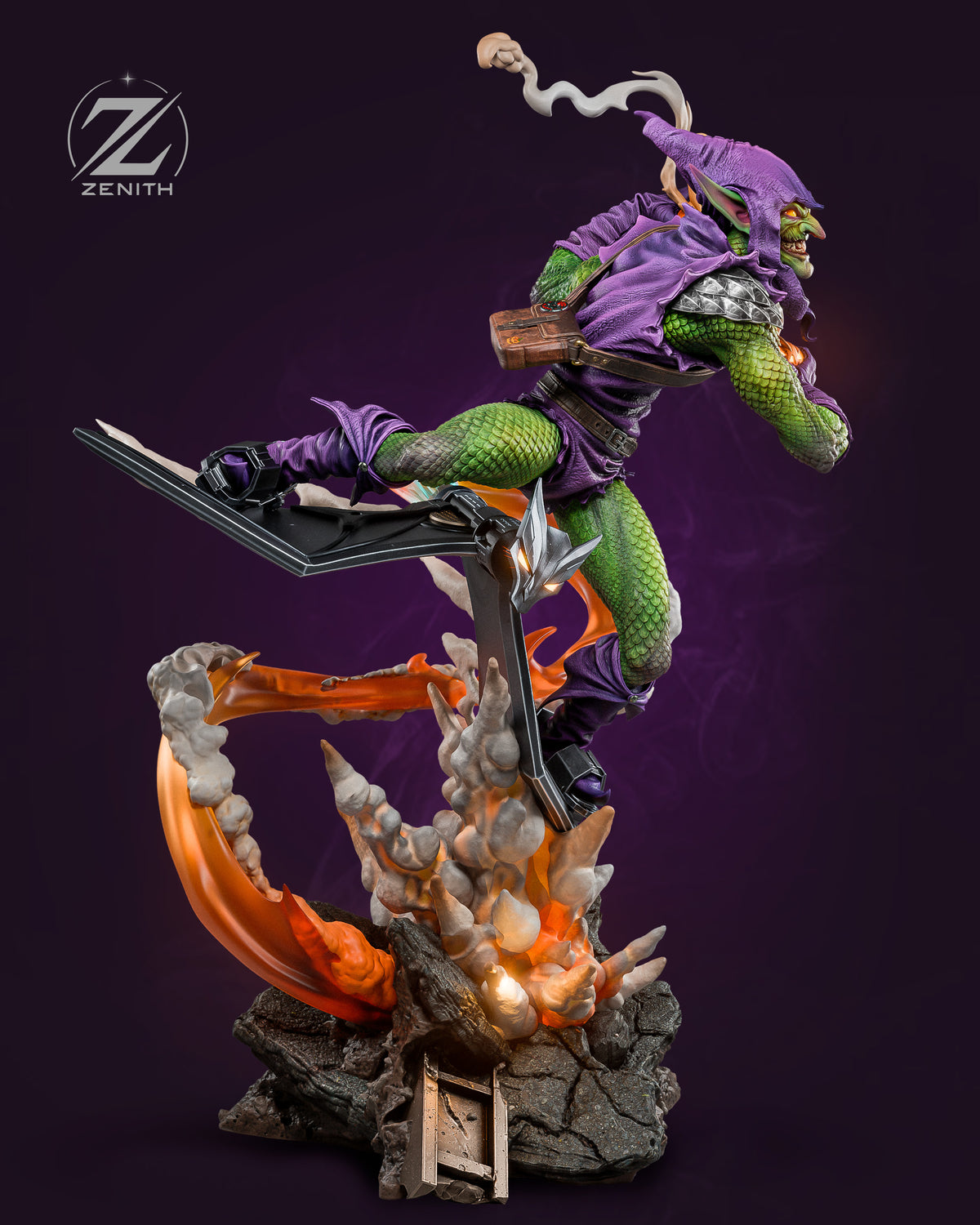 Green Goblin Resin Art (Design by Zenith)