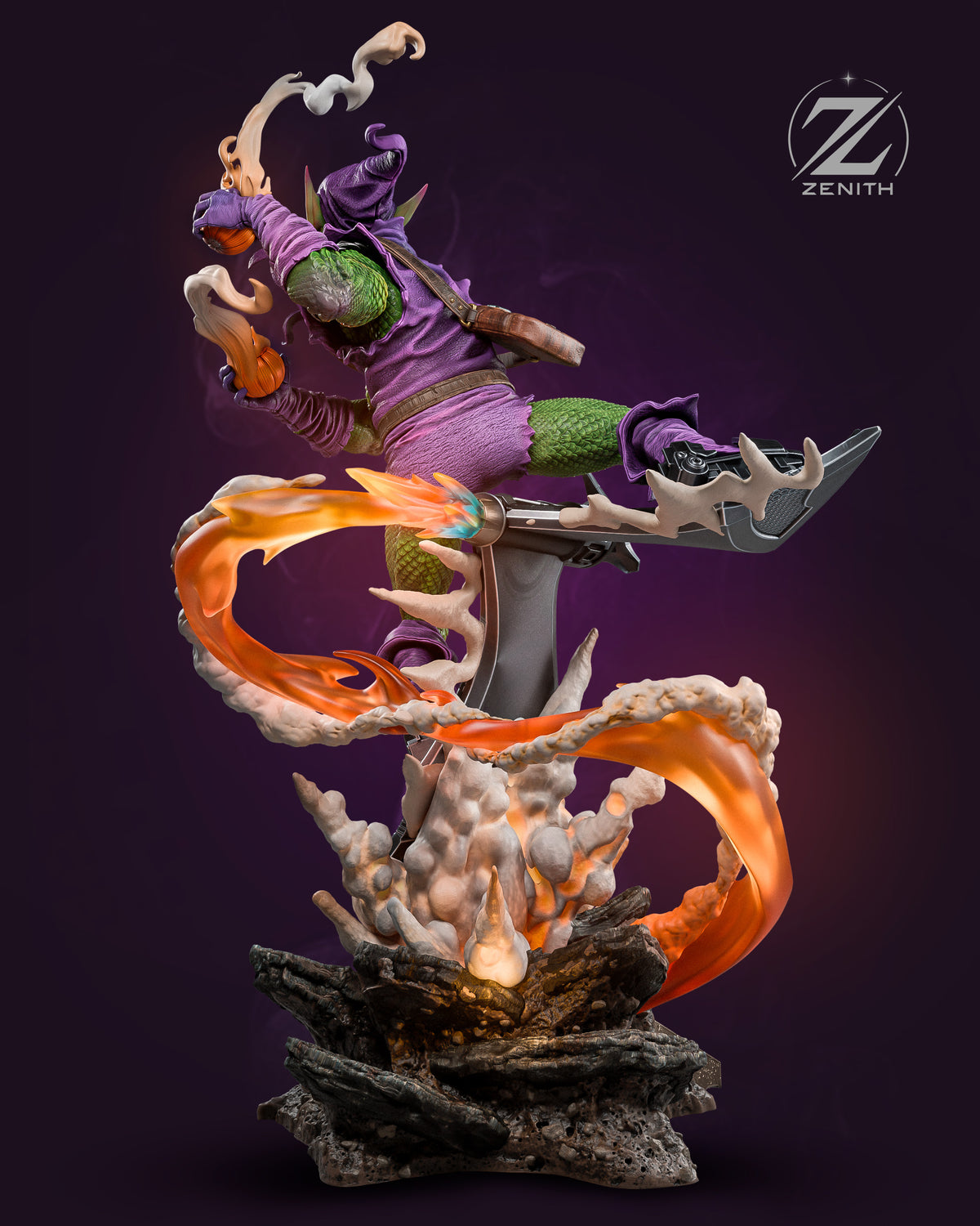 Green Goblin Resin Art (Design by Zenith)