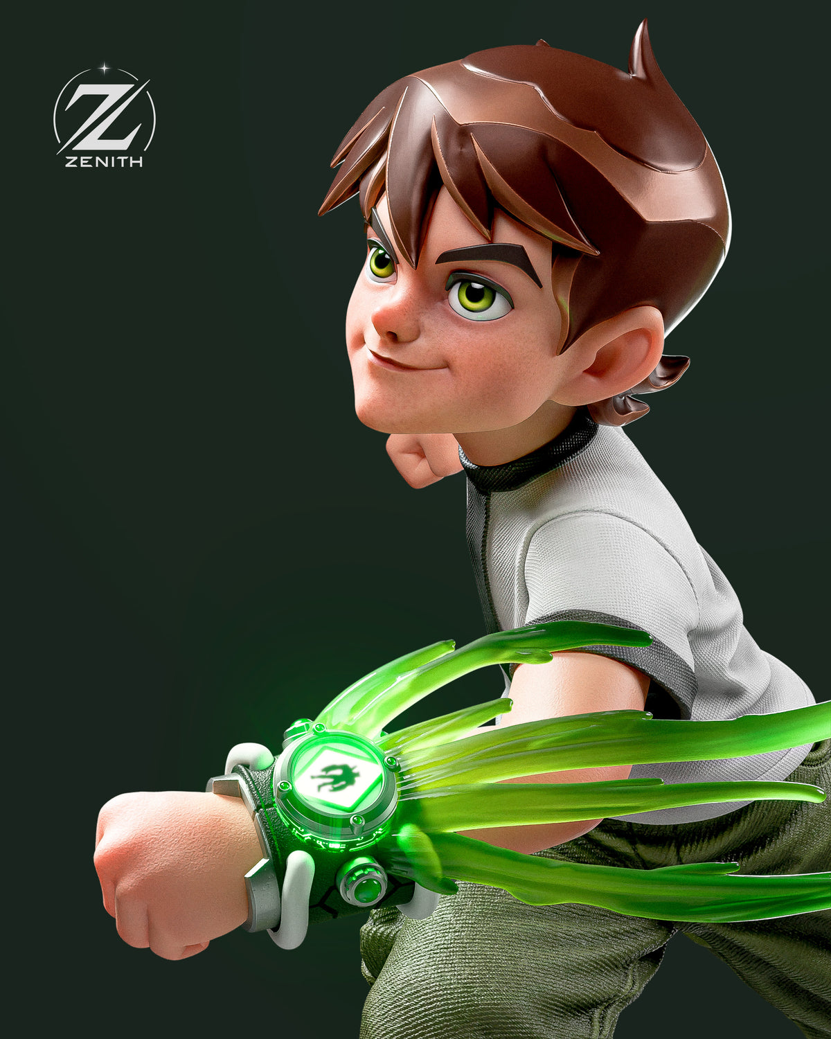 Ben10 Resin Art (Design by Zenith)