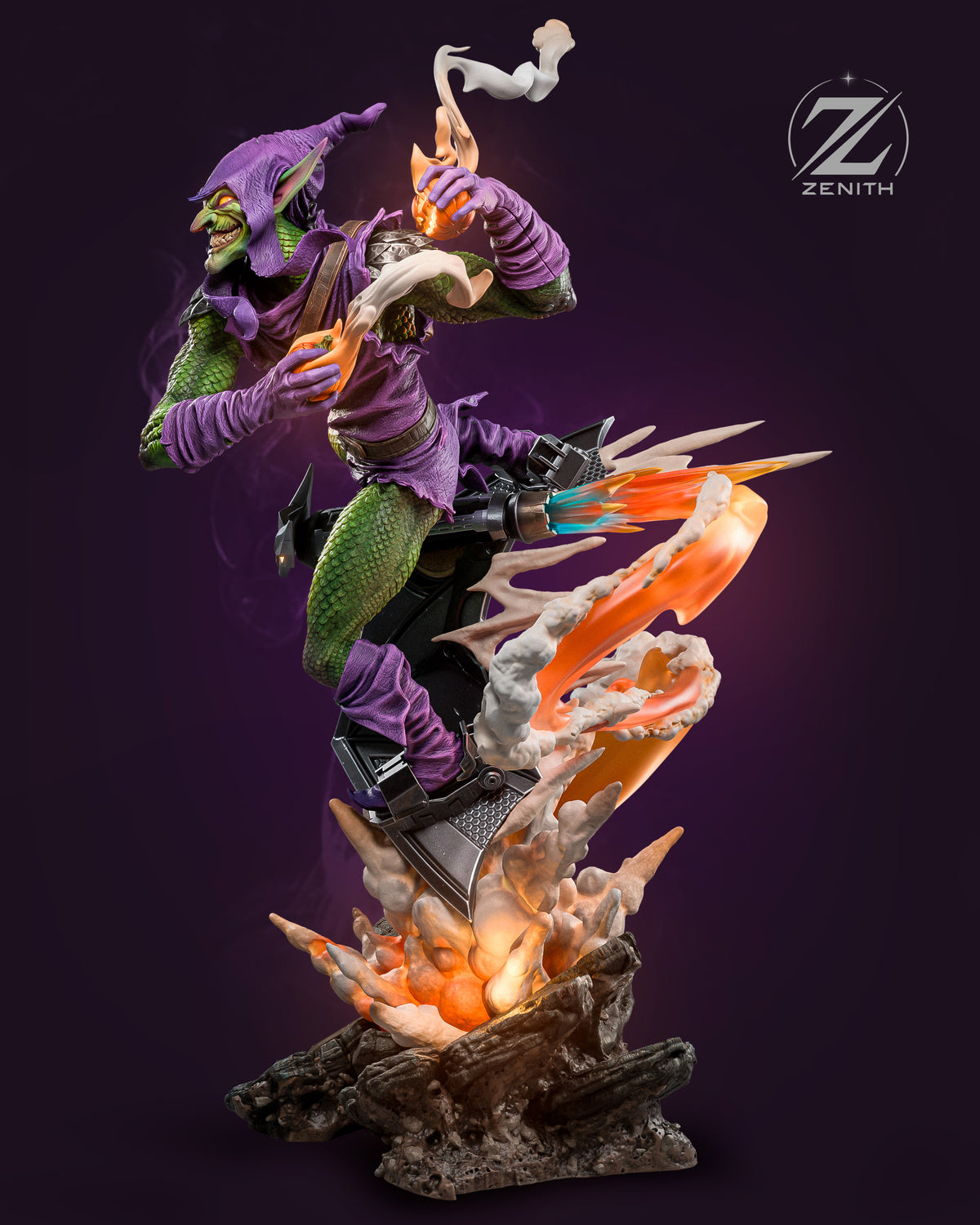Green Goblin Resin Art (Design by Zenith)
