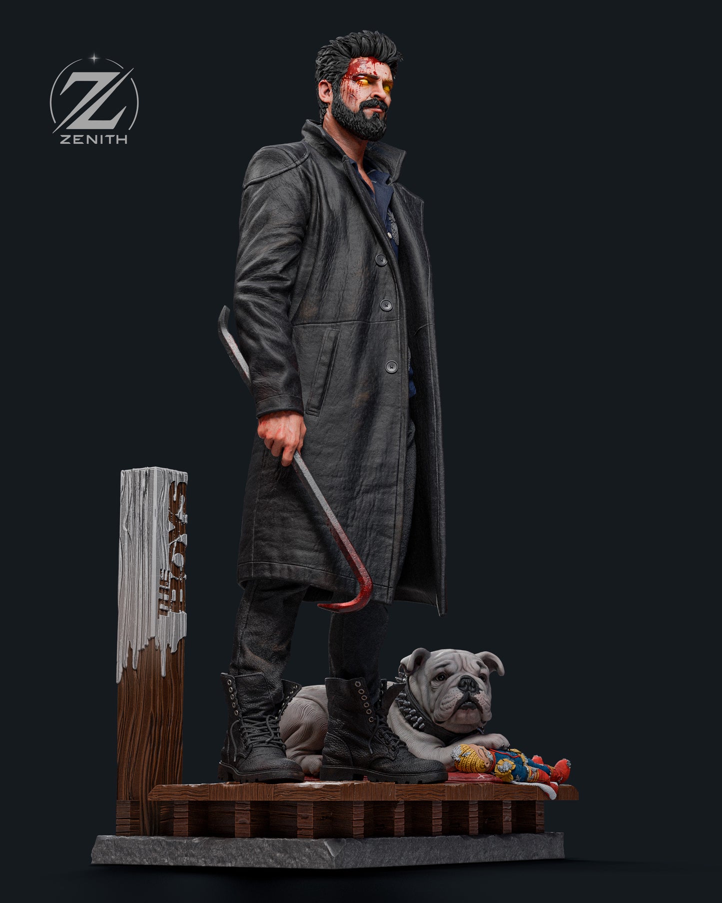 Butcher - The Boys Resin Art (Design by Zenith)