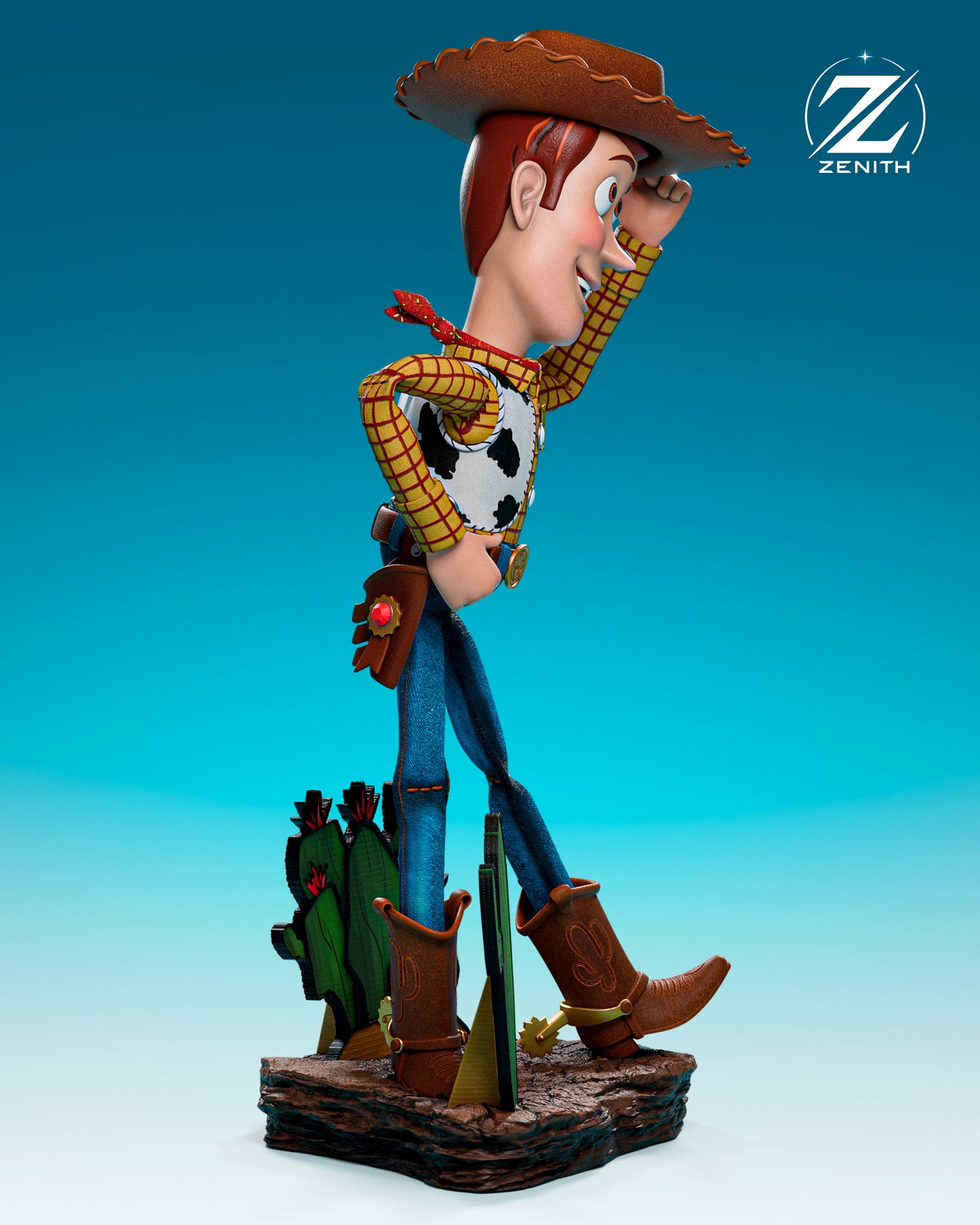 Woody Toy Story Resin Art (Design by Zenith)