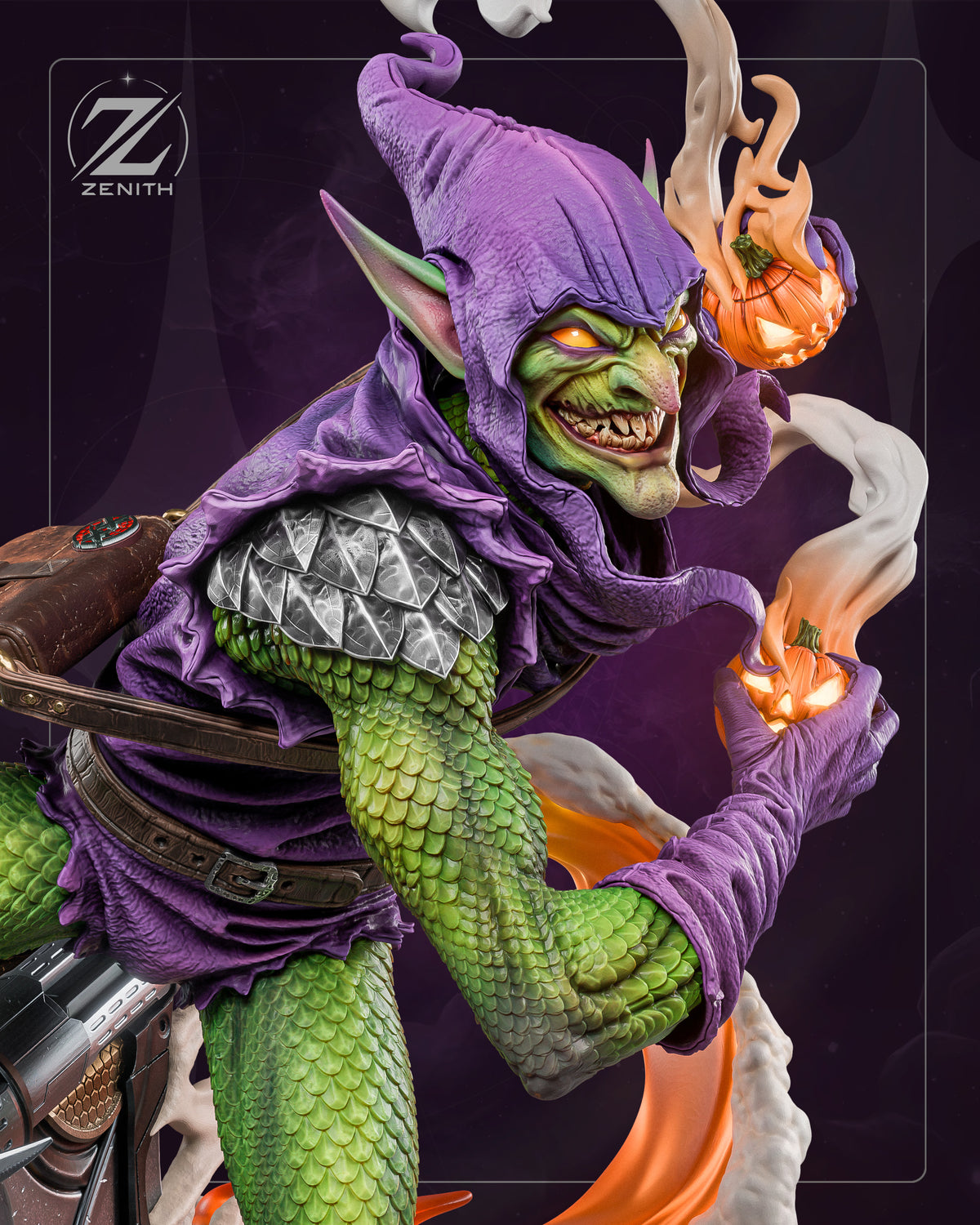 Green Goblin Resin Art (Design by Zenith)
