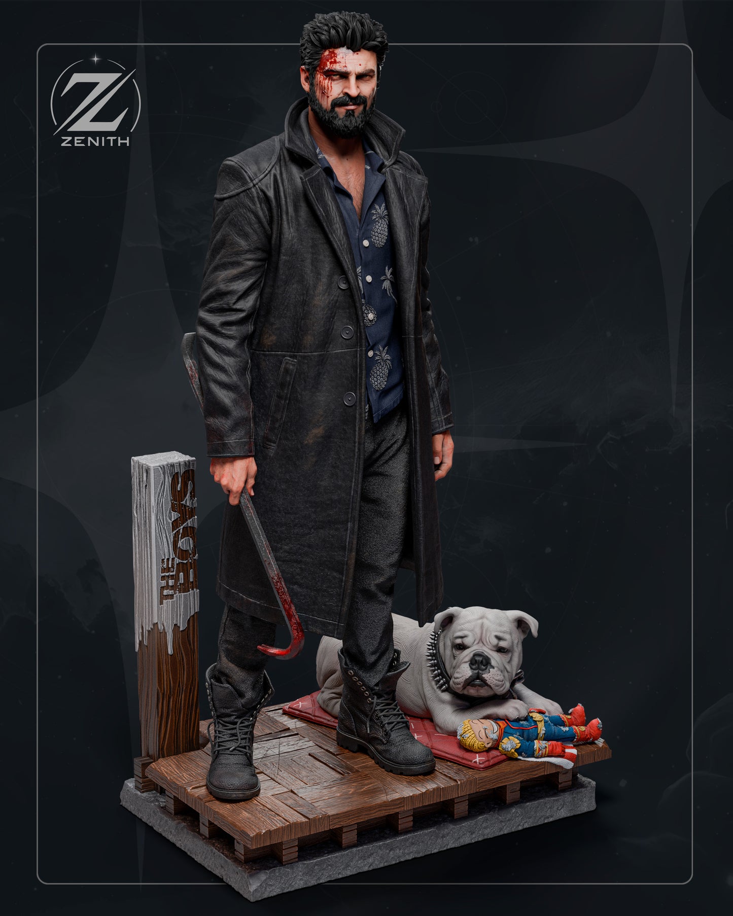 Butcher - The Boys Resin Art (Design by Zenith)