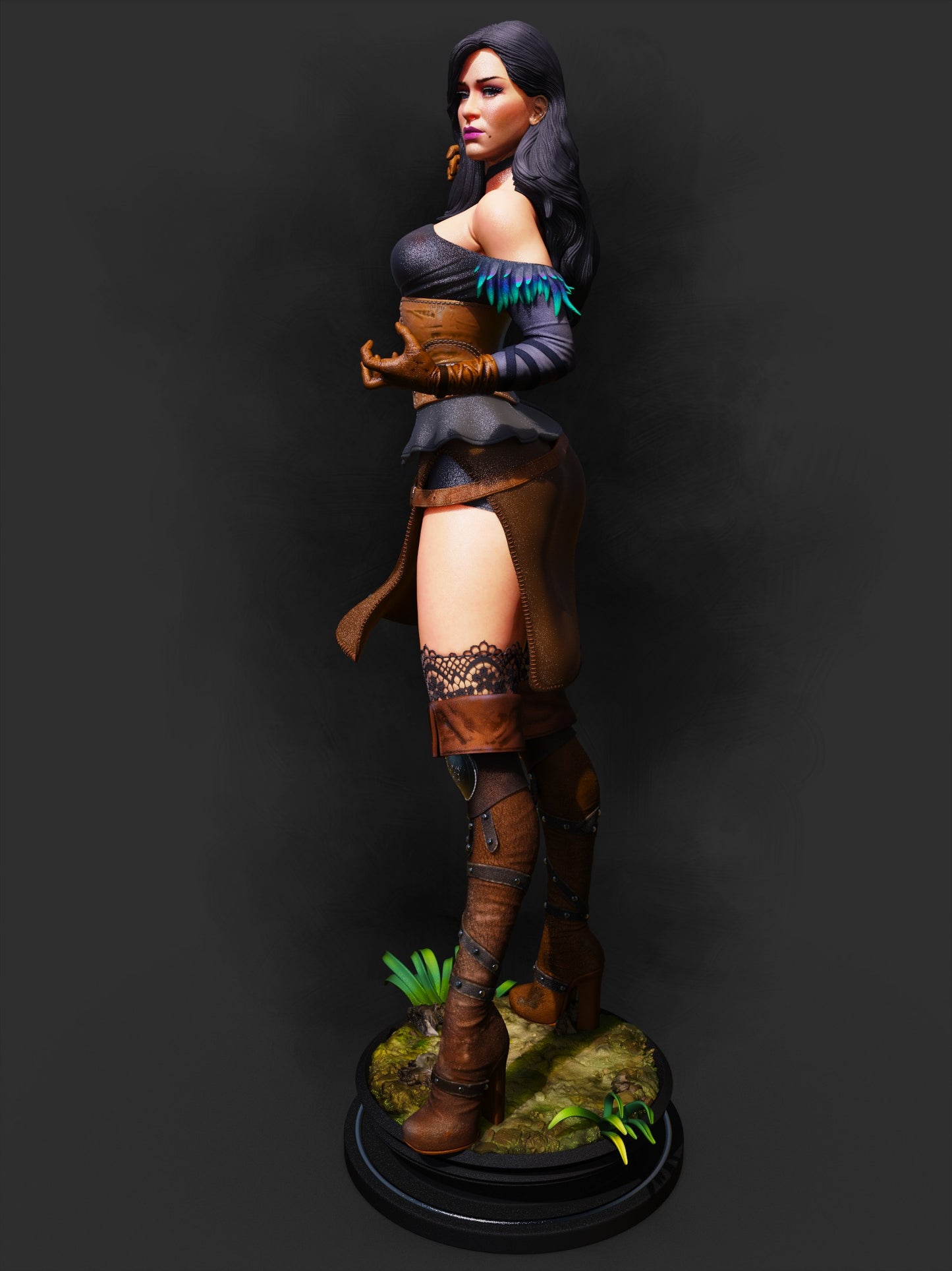 Yennefer Resin Fan Art - MTO (A3D)