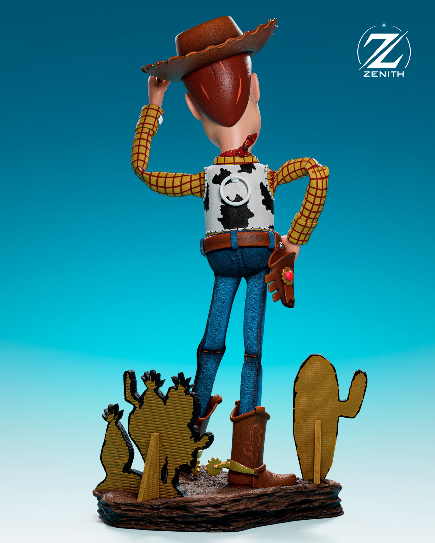 Woody Toy Story Resin Art (Design by Zenith)