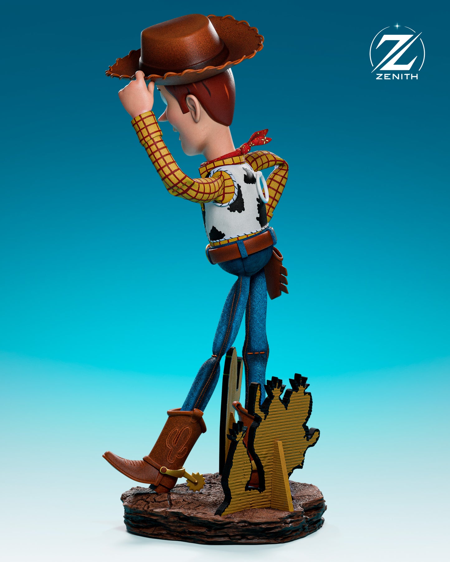 Woody Toy Story Resin Art (Design by Zenith)