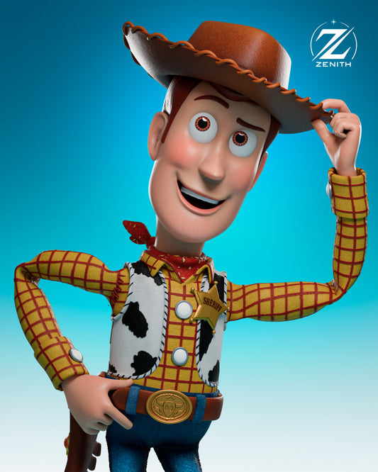 Woody Toy Story Resin Art (Design by Zenith)