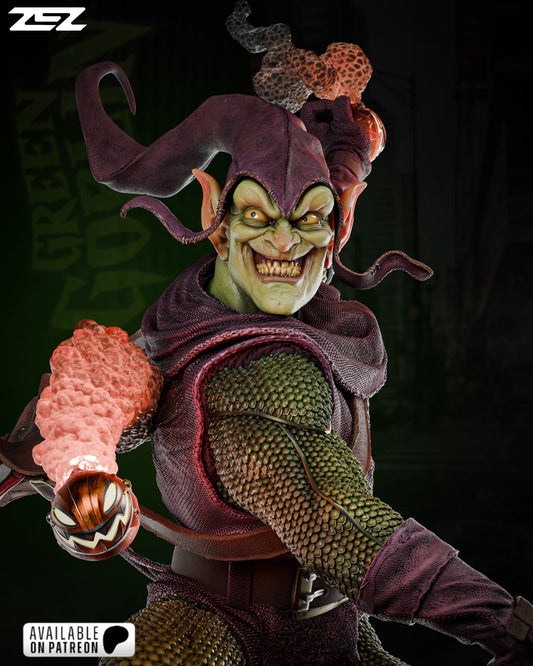 Green Goblin Resin Fan Art Pro Painted - MTO (ZEZ)