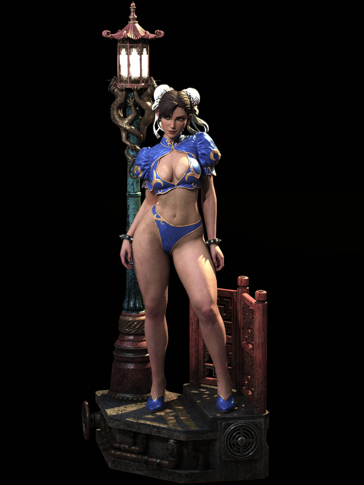 Chun Li Resin Art (Godlink Version)