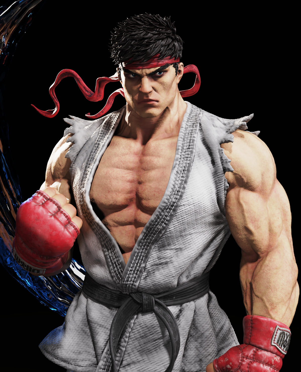 Ryu Street Fighter Resin Art (Godlink Version)
