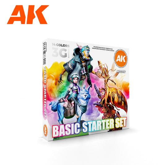 AK 3rd Gen Acrylic Paint Starter Set