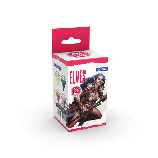 AK Quick Gen Acrylic Contrast Paint Set -  Elves