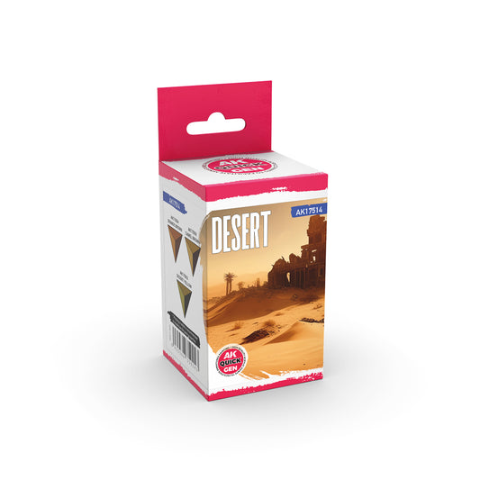 AK Quick Gen Acrylic Contrast Paint Set - Desert