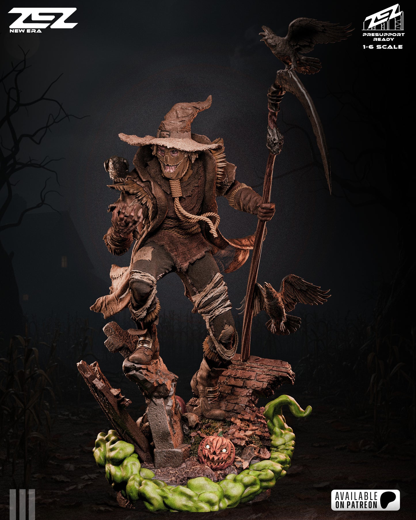 Scarecrow Resin Fan Art - MTO (ZEZ)