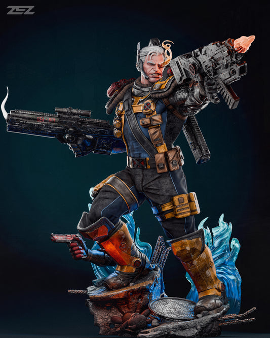 Cable Resin Fan Art Pro Painted - MTO ZEZ