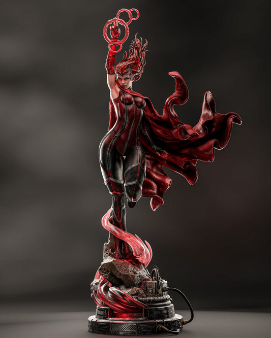 Scarlet Witch Resin Fan Art - MTO (ZEZ)