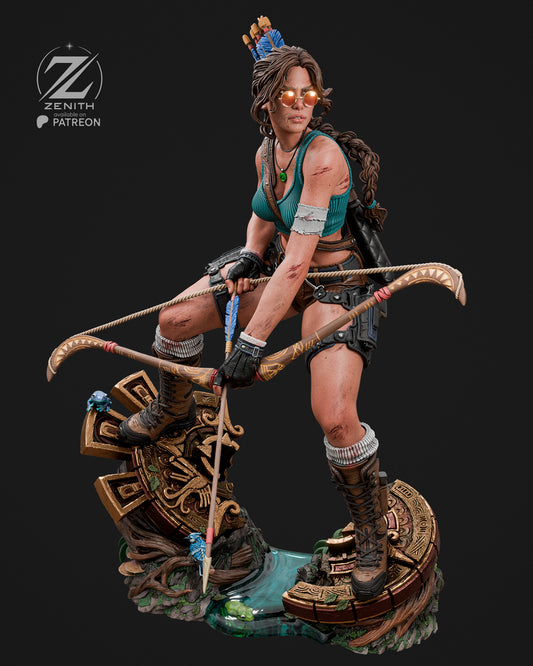 Lara Croft Resin Fan Art MTO (Design by Zenith)
