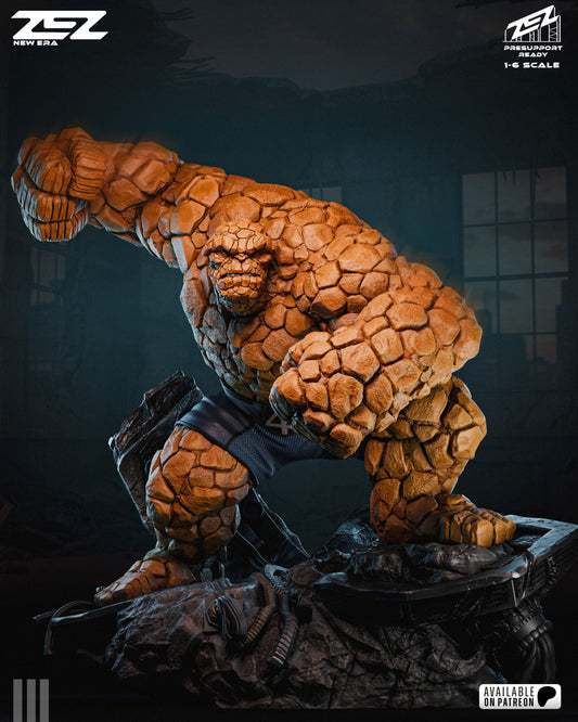 The Thing Resin Art (Design by ZEZ Studios)