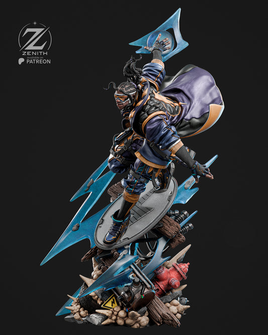 Static Shock Resin Fan Art MTO (Design by Zenith)